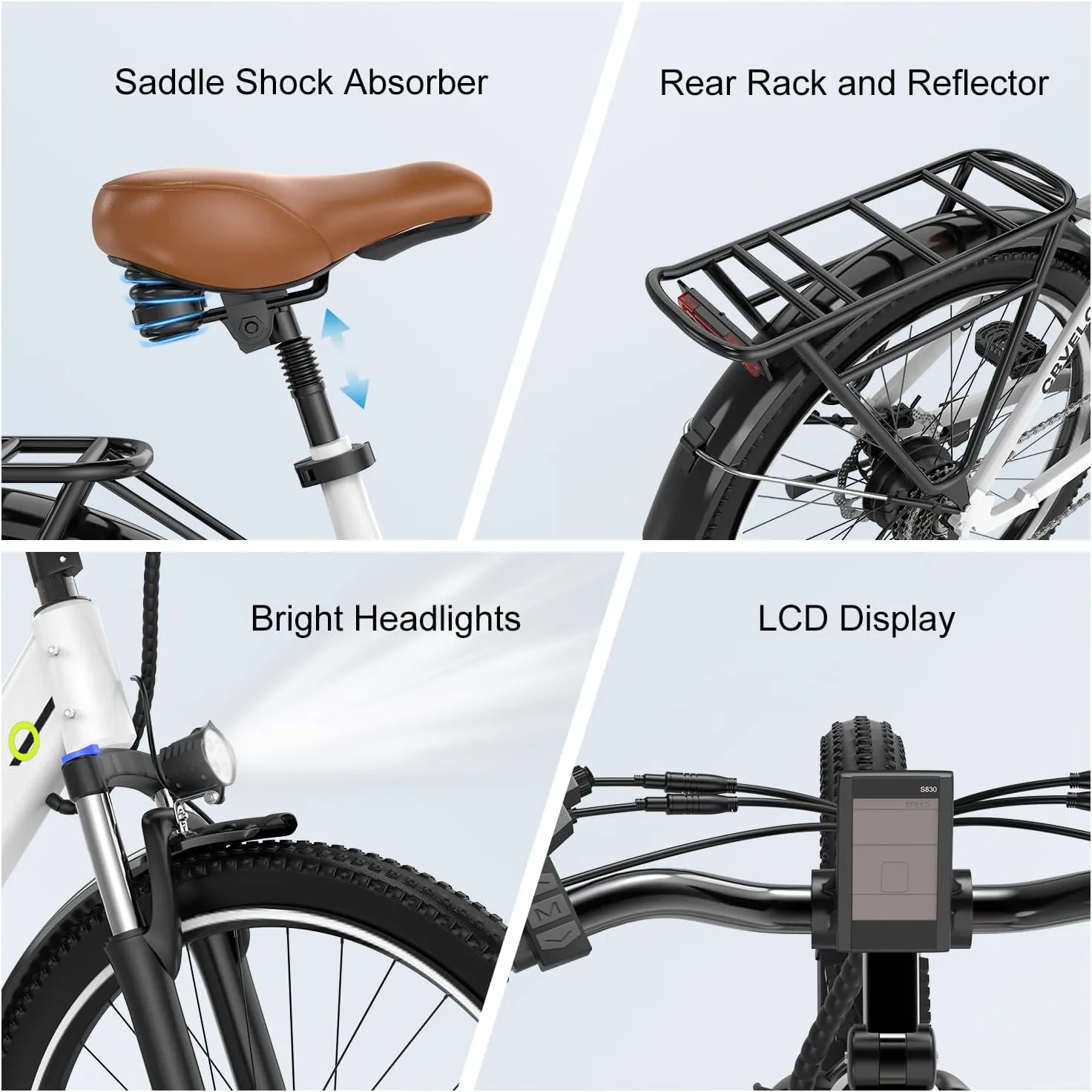 1000W Ebikes for Adults80 Miles Max Range Removable Battery Ebike26" Electric Bike for Adults Adult Electric Bike for Commute7-Speed
