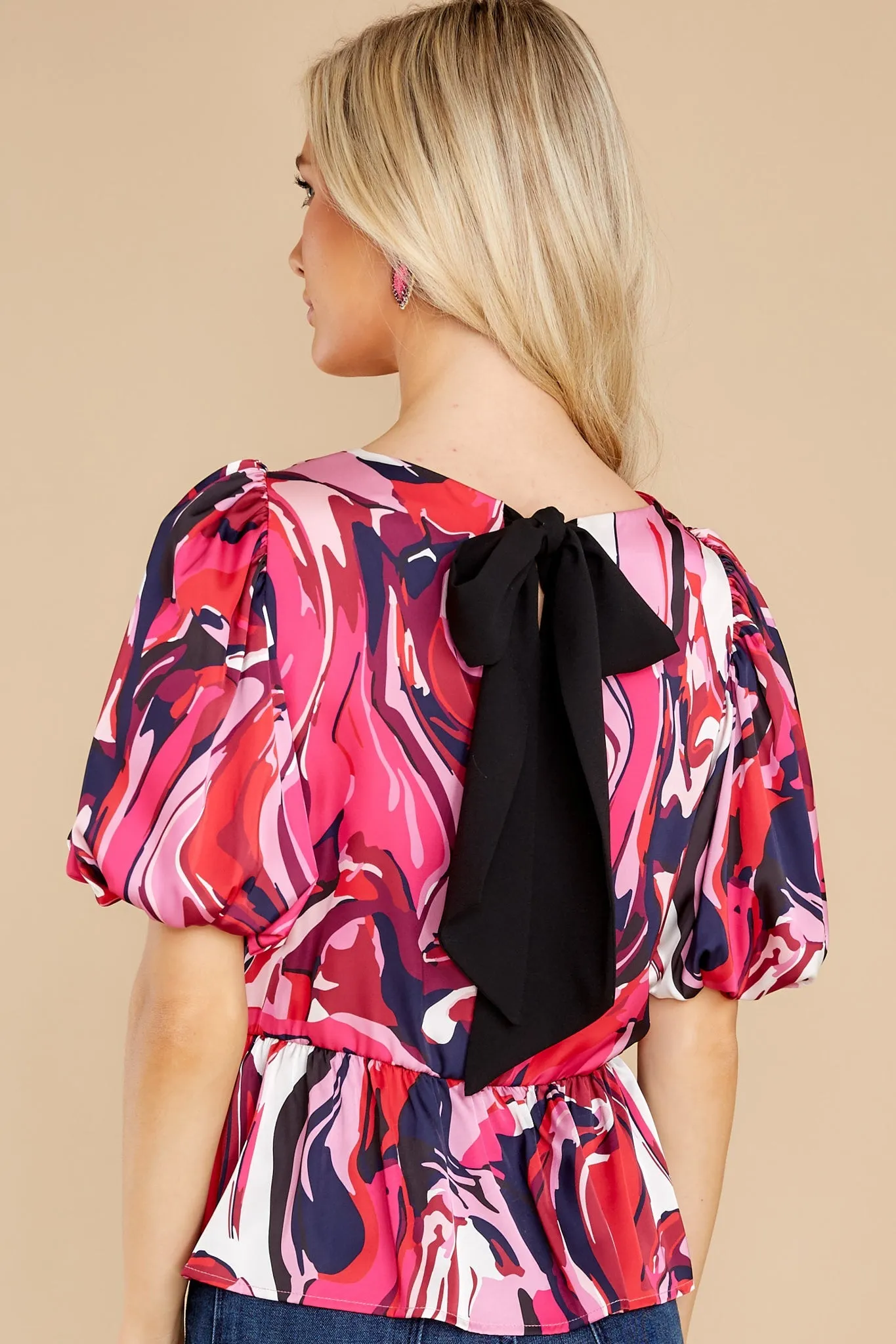 Angela Aspen Print Top