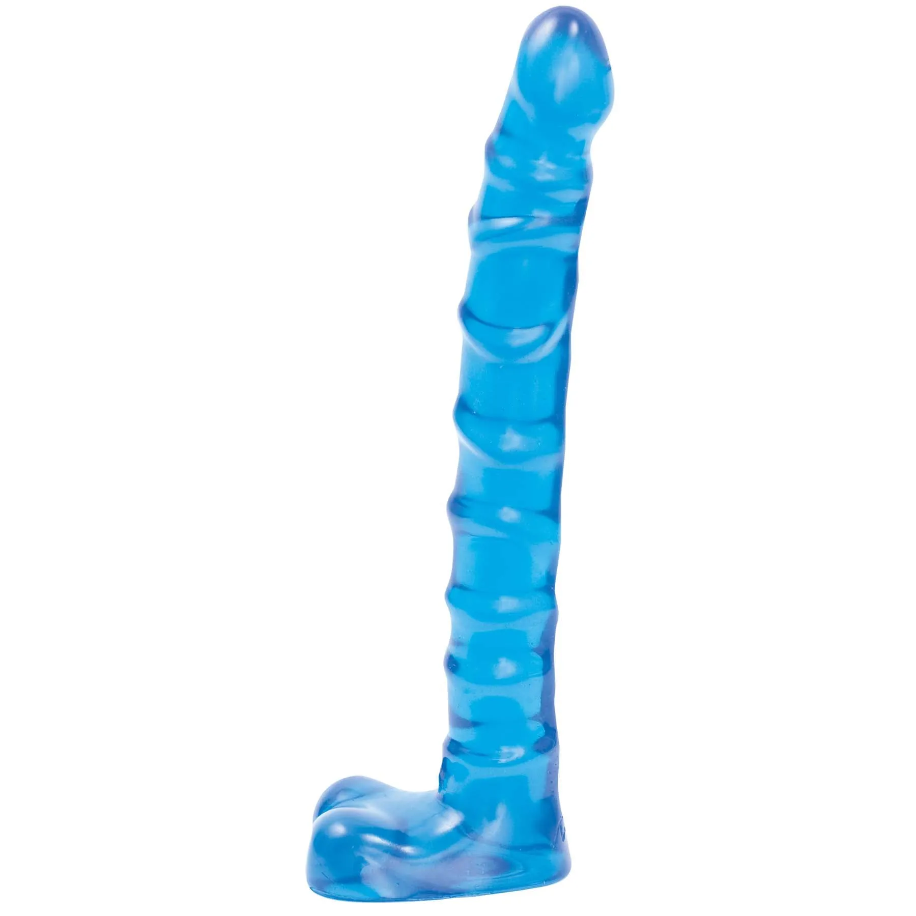 Blue Jelly Slimline: 9-Inch Fun Toy with Playful Balls