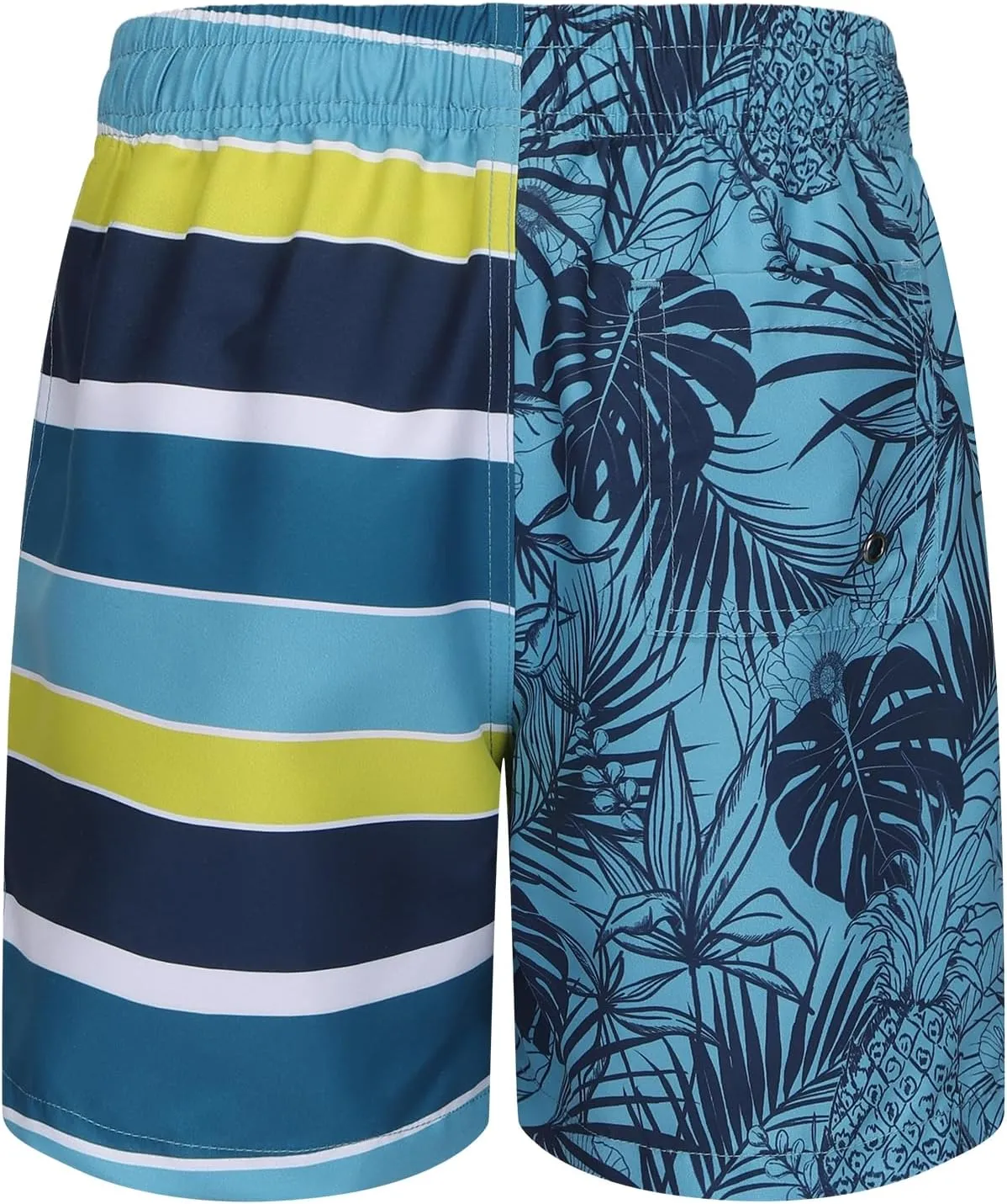 Boys Swim Trunks with Compression Liner for Kids Boys Quick Dry Board Shorts Beach Shorts Swimwear 3-16 Years