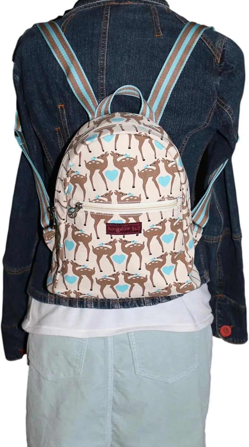 bungalow 360 Adult Mini Backpack (DEER, SMALL)