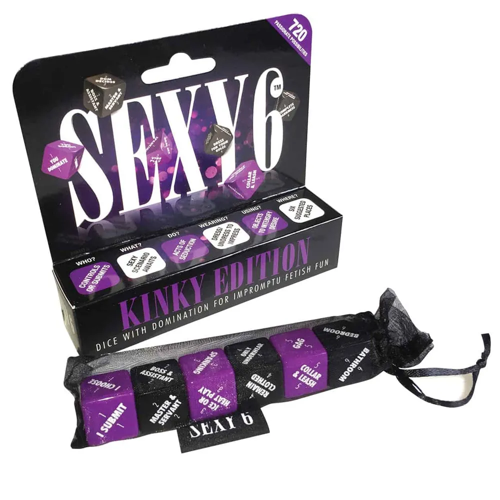 Creative Conceptions Sexy 6 Dice Game Kinky