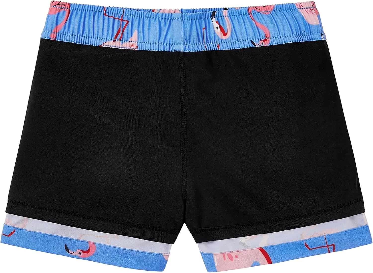 CULACCINO Boys Swim Trunks Boxer Brief Liner Anti Chafe Toddler Swim Shorts Boy Bathing Suit with Compression Liner 2-16T