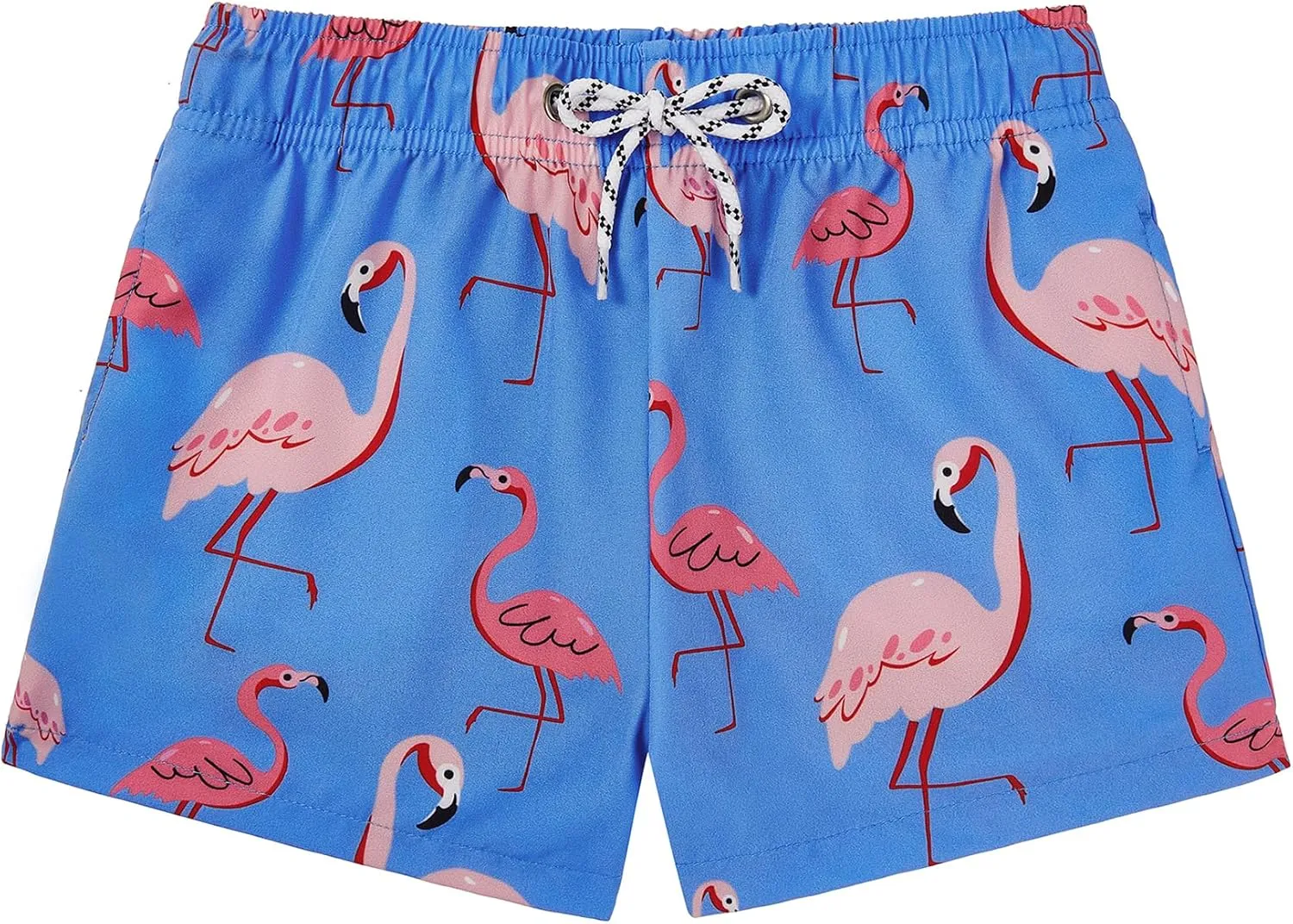 CULACCINO Boys Swim Trunks Boxer Brief Liner Anti Chafe Toddler Swim Shorts Boy Bathing Suit with Compression Liner 2-16T