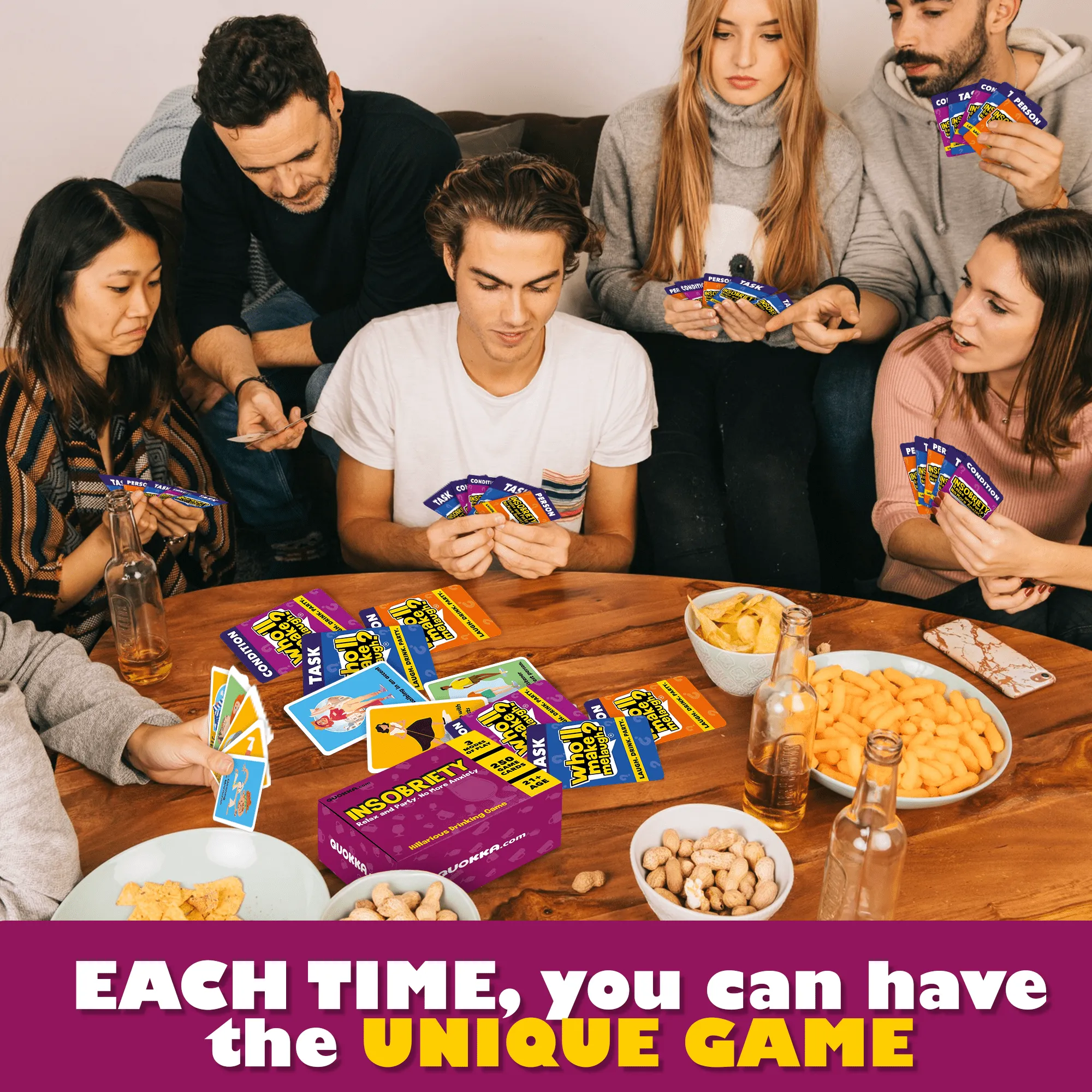 Freedom of Speech Funny Challenges Party Game for Adults