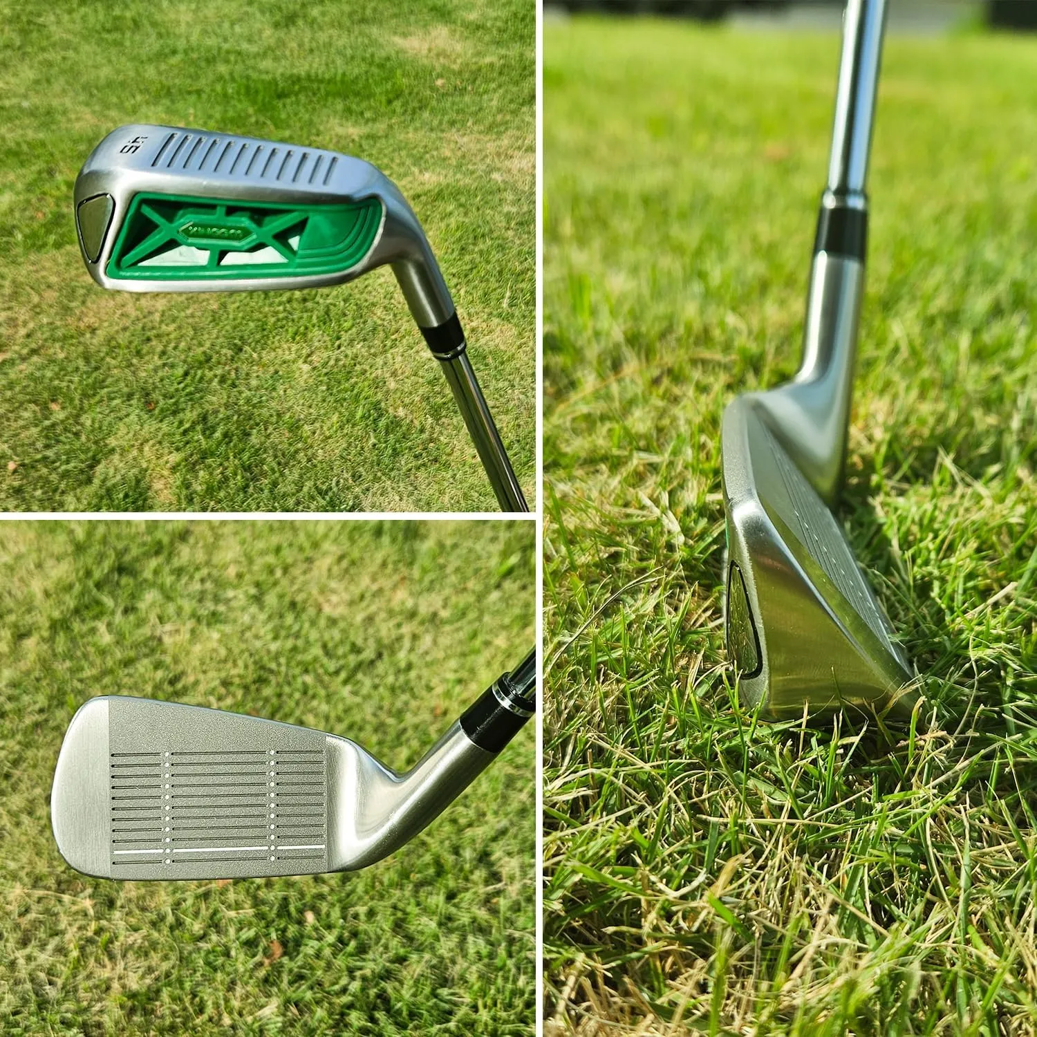 Golf Chipper Club for Men & Women Right Handed,35/45/55/60 Degree Pitching Wedges,Improve Your Short Game
