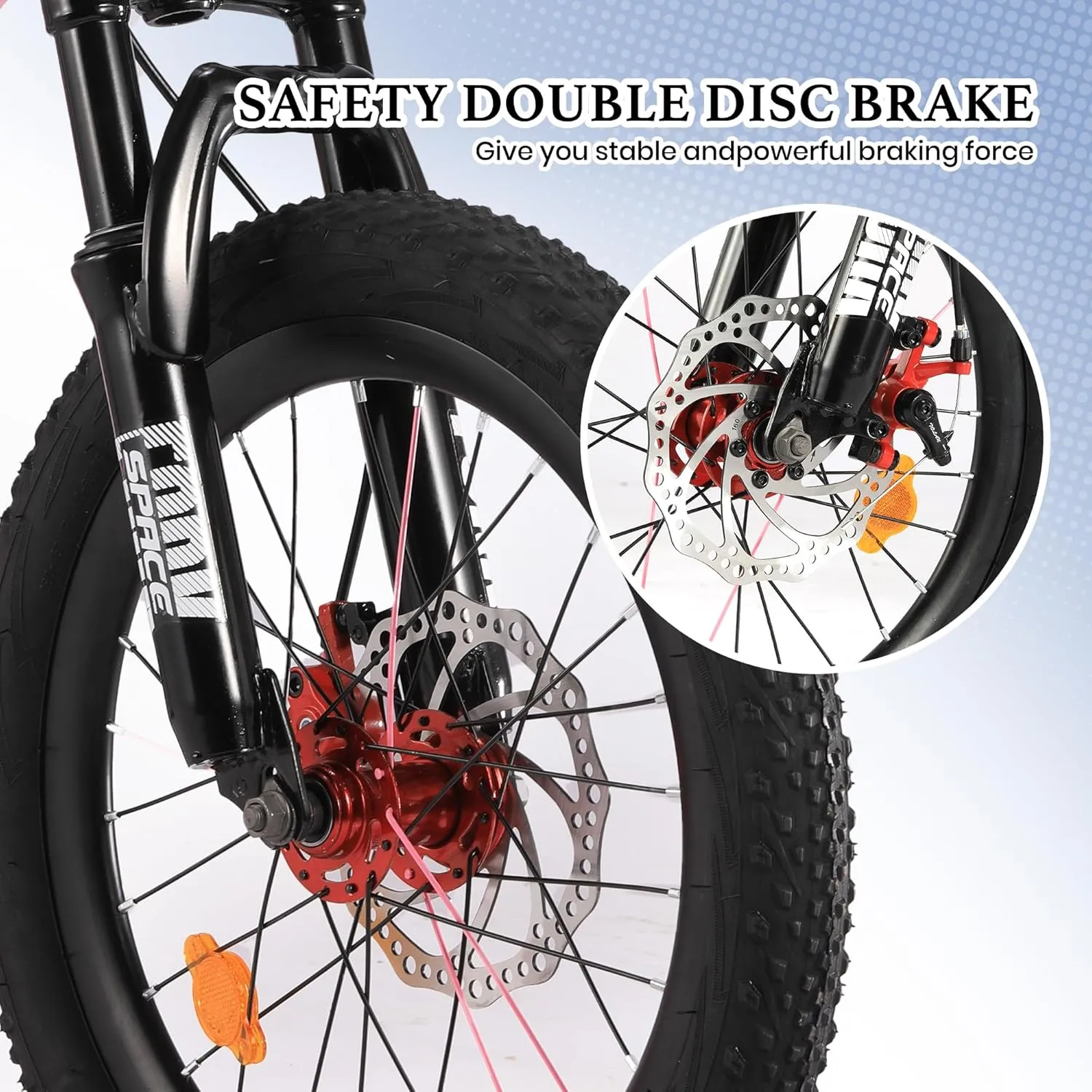 Kids Bike-18 20 Inch Bike for Boys and Girls Bicycle with Adjustable Seat and Handbrake, Bikes for Kids 7-13