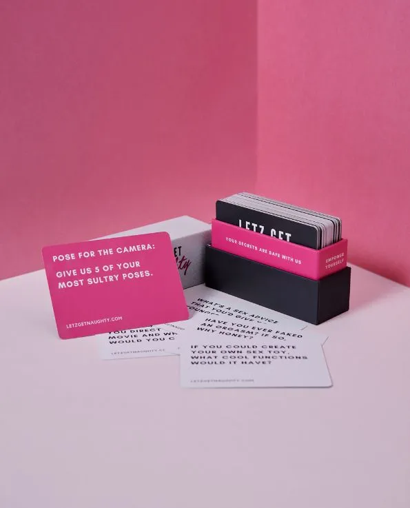 Letz Get Naughty Cards