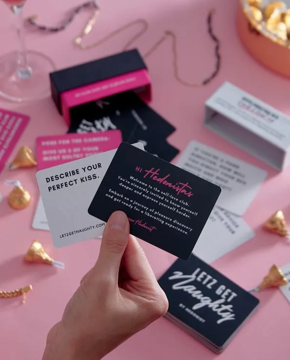 Letz Get Naughty Cards