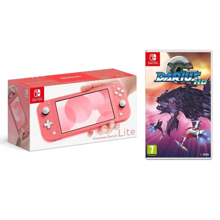 Nintendo Switch Lite Coral   Free Game