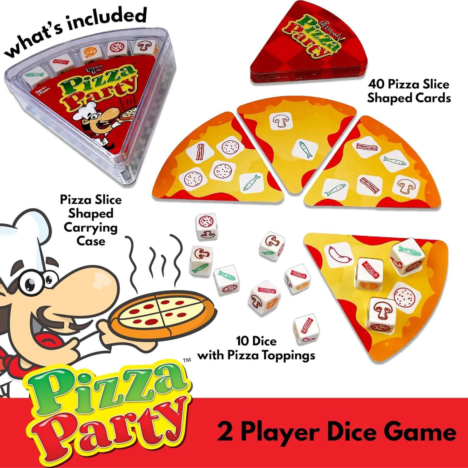 Pizza Party Dice Game