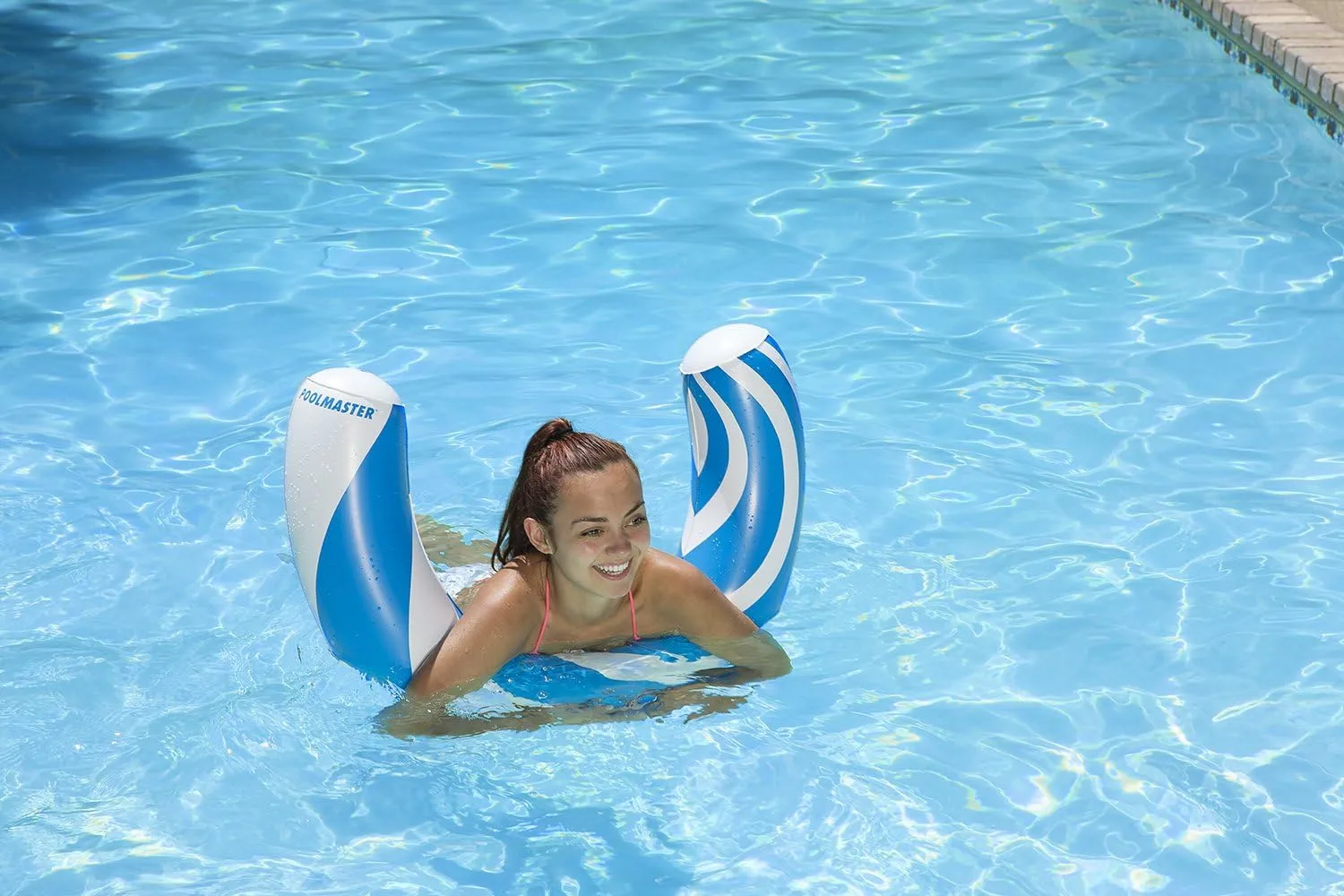 Poolmaster Inflatable Curved Swimming Pool Noodle Pool Float