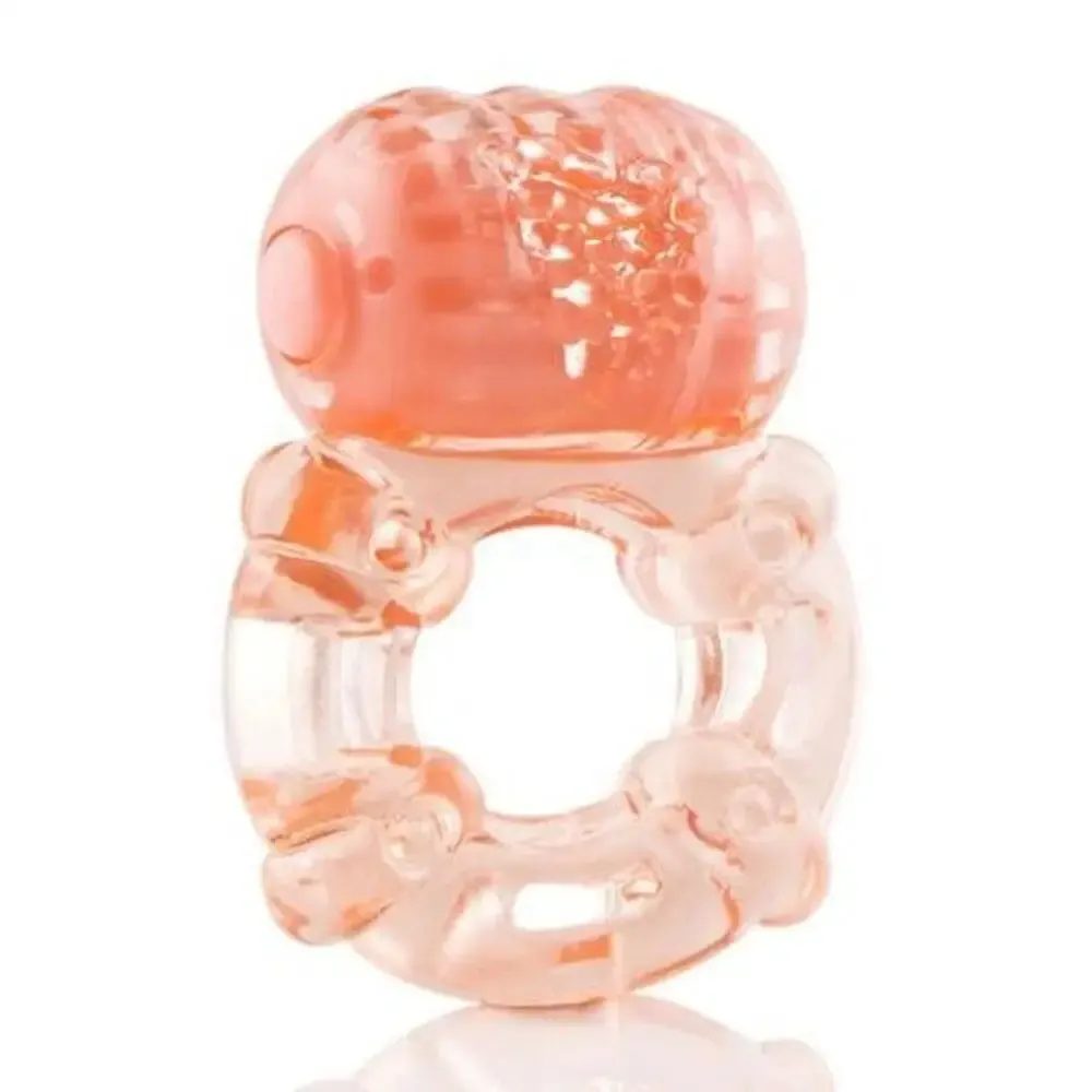 Screaming o Silicone Pink Super Stretchy Vibrating Cock Ring