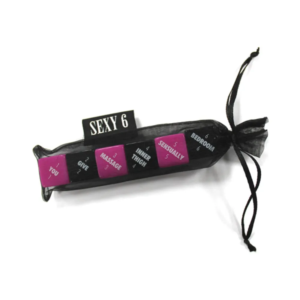 Sexy 6 Foreplay Edition Dice Game
