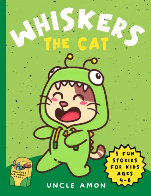 Whiskers the Cat: 5 Heartwarming Tales of Friendship and Fun Paperback  Large Print, May 2, 2023